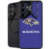 NFL Baltimore Ravens Distressed Galaxy S24 FE Kickstand Case